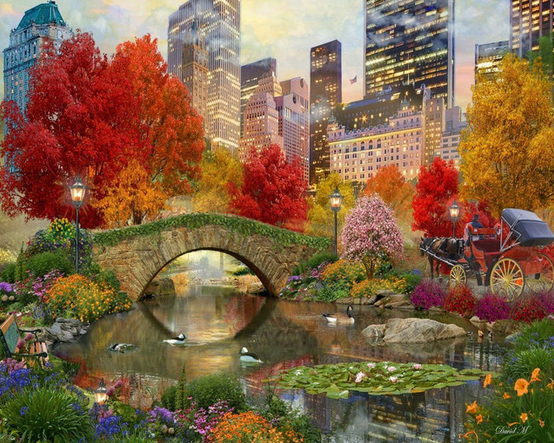 Jigsaw Puzzle - Central Park Paradise - 500 piece