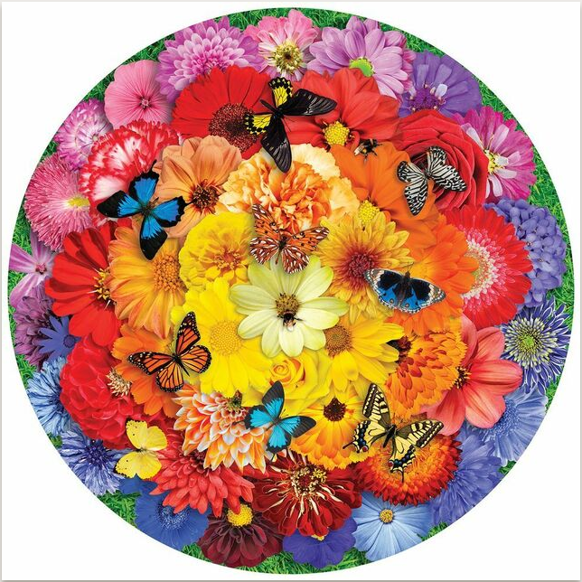 Jigsaw Puzzle - Colorful Bloom - 500 piece