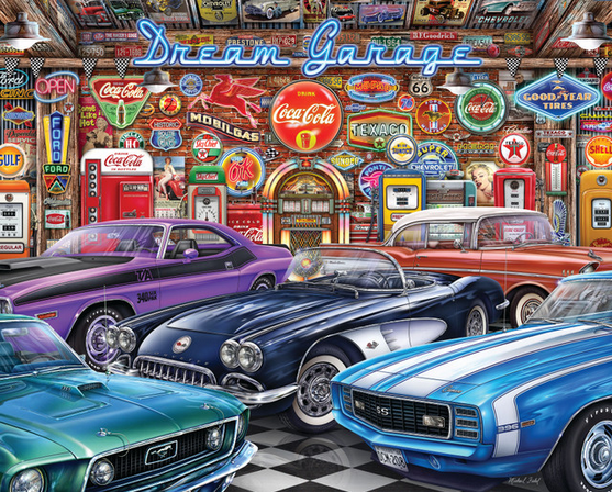 Jigsaw Puzzle - Dream Garage - 1000 piece