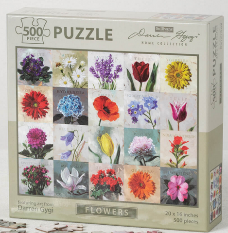 Jigsaw Puzzle - Flowers - 500 piece