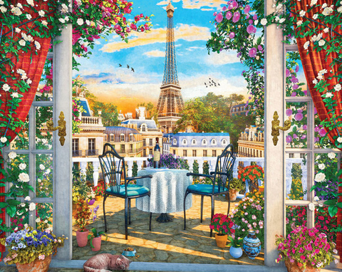 Jigsaw Puzzle - Luxurious Lookout - 1000 piece