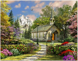 Jigsaw Puzzle - Mountain View Chapel - 36 and 500 piece