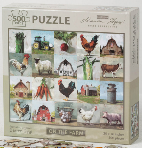 Jigsaw Puzzle - On The Farm - 500 piece