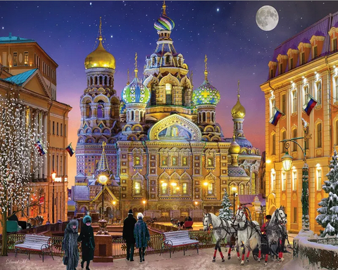 Jigsaw Puzzle - Russian Christmas - 1000 piece