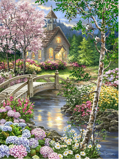 Jigsaw Puzzle - Spring Chapel - 500 piece