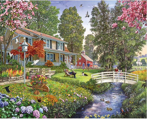 Jigsaw Puzzle - Sunday Afternoon - 1000 piece