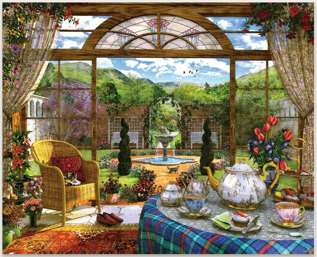 Jigsaw Puzzle - The Conservatory - 1000 piece