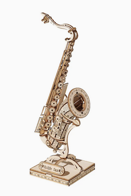 3-D Wooden Puzzle - Saxophone