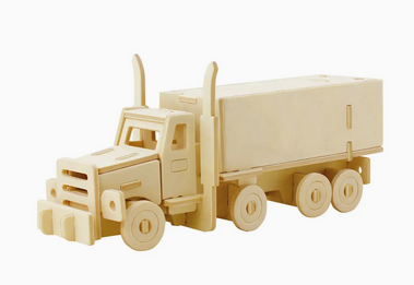 3-D Wooden Puzzle - Truck