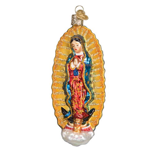 Our Lady of Guadalupe Ornament Old World Christmas at its-ornamental.com