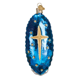 Our Lady of Guadalupe Ornament back Old World Christmas at its-ornamental.com