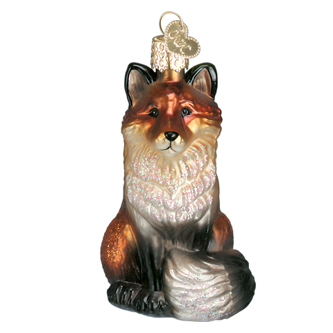 Fox Ornament Old World Christmas at its-ornamental.com