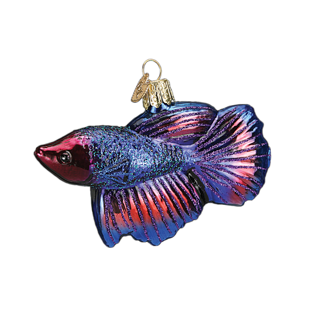Betta Fish Ornament Old World Christmas at its-ornamental.com