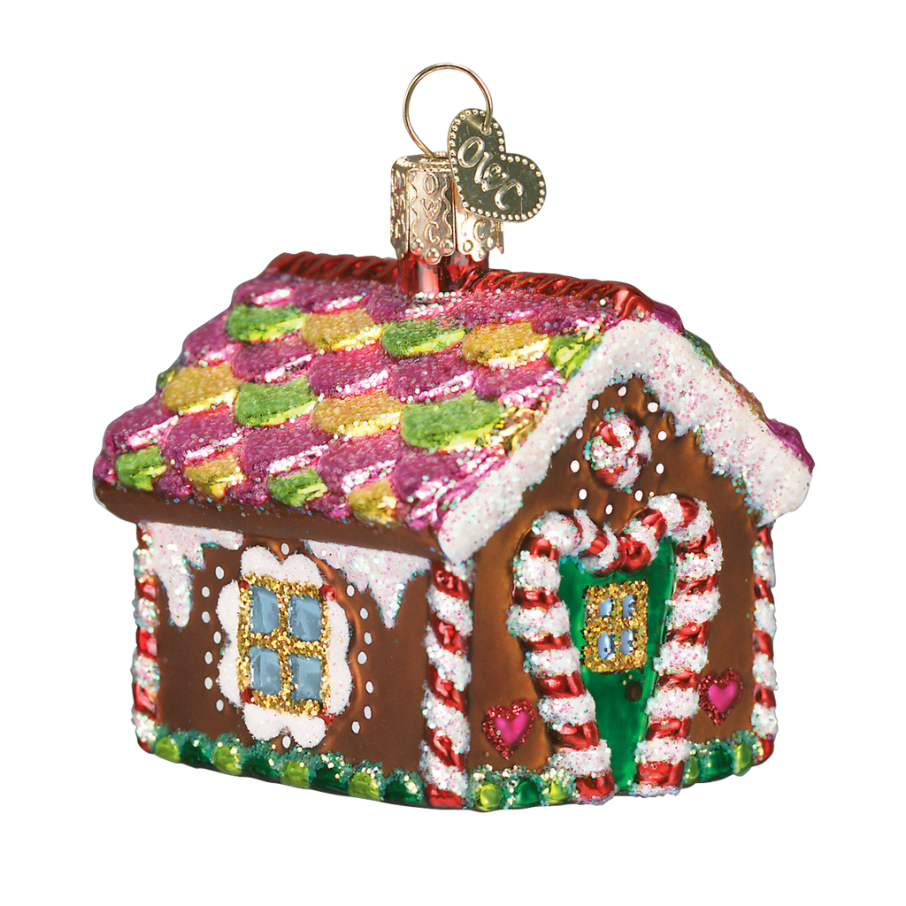 Gingerbread House Ornament Old World Christmas on its-ornamental.com