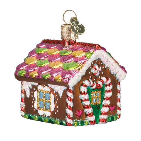 Gingerbread House Ornament Old World Christmas on its-ornamental.com