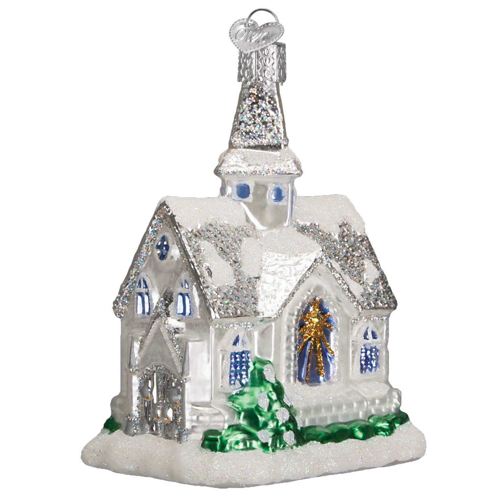 Sparkling Cathedral Ornament Old World Christmas on its-ornamental.com