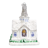 Sparkling Cathedral Ornament side Old World Christmas on its-ornamental.com