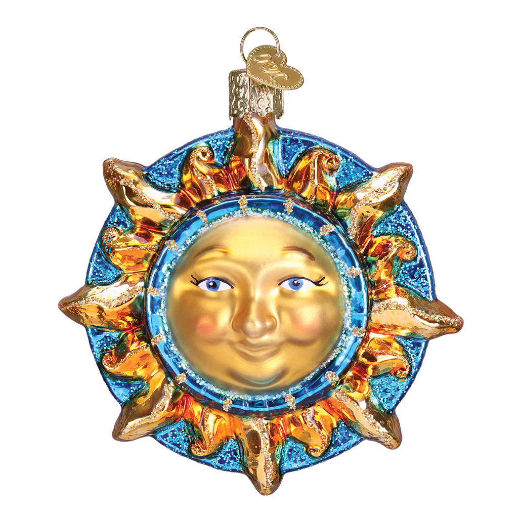 Fanciful Sun Ornament Old World Christmas at its-ornamental.com