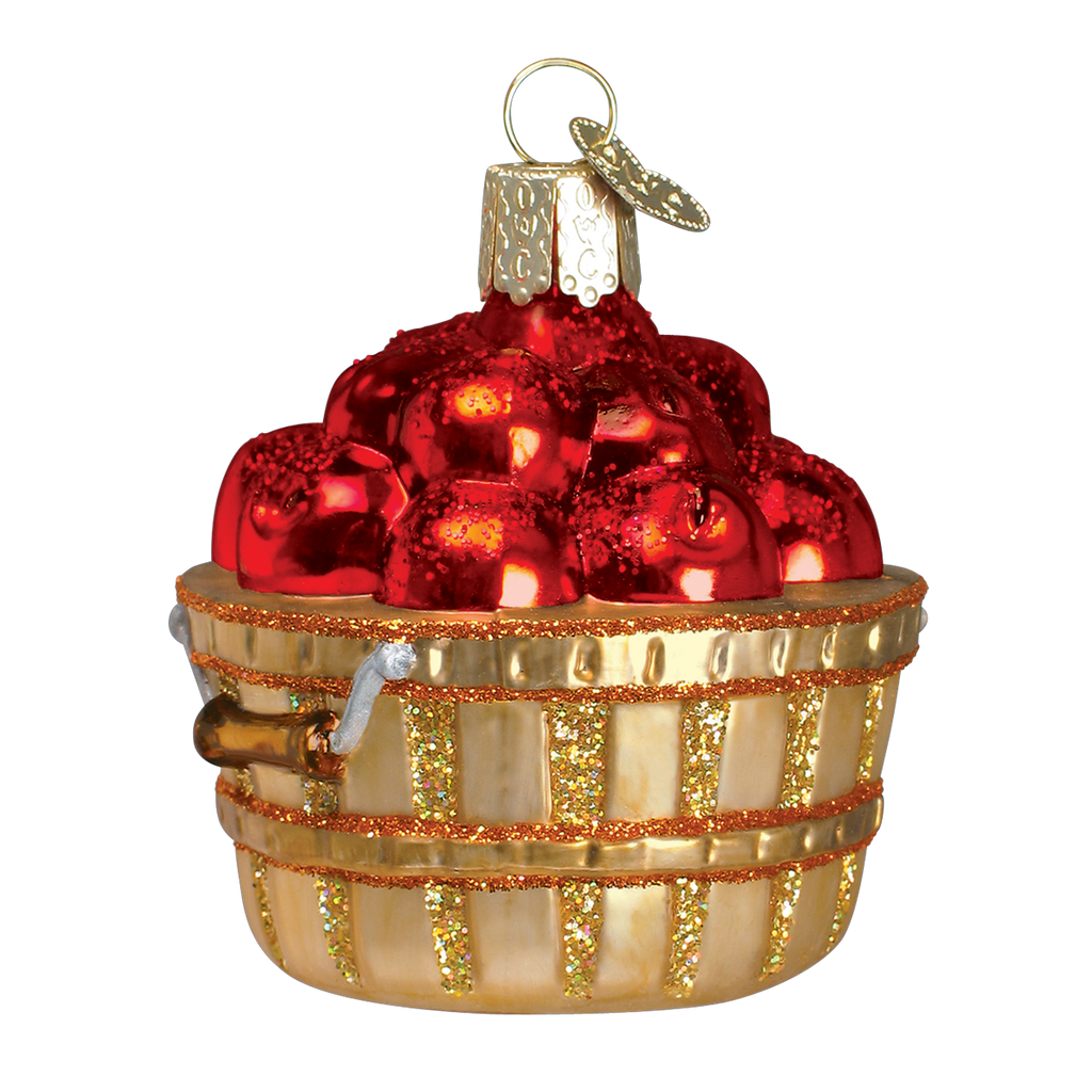 Apple Basket Ornament Old World Christmas on its-ornamental.com