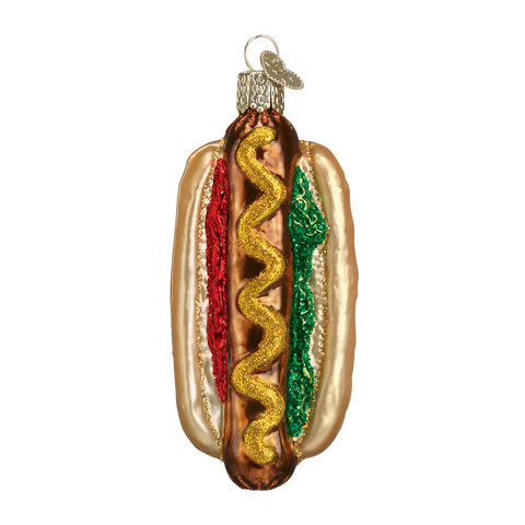 Hot Dog Ornament Old World Christmas on its-ornamental.com