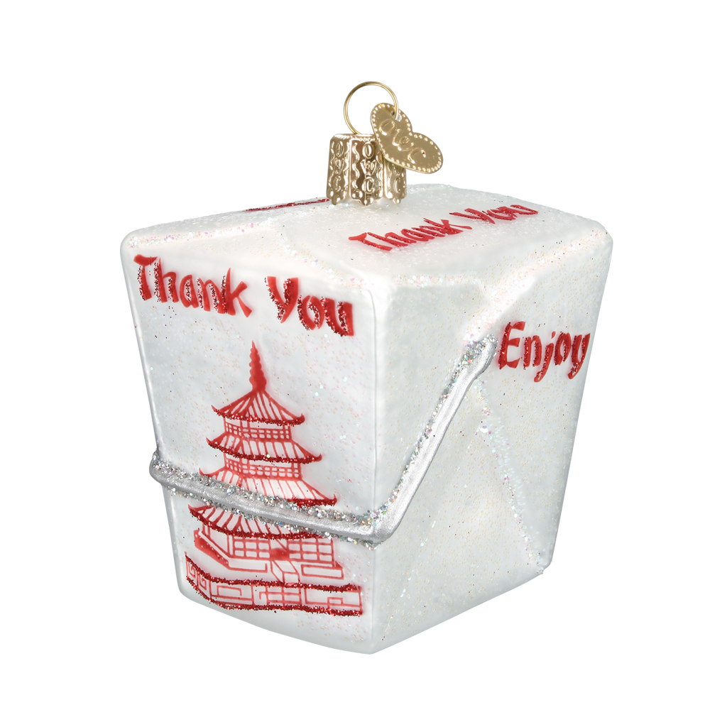 Chinese Take-Out Ornament Old World Christmas on its-ornamental.com