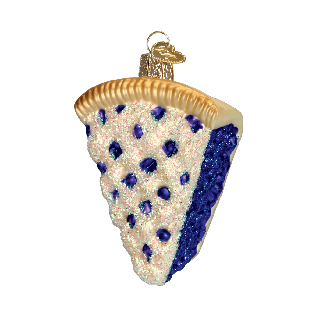 Blueberry Pie Slice Ornament Old World Christmas on its-ornamental.com