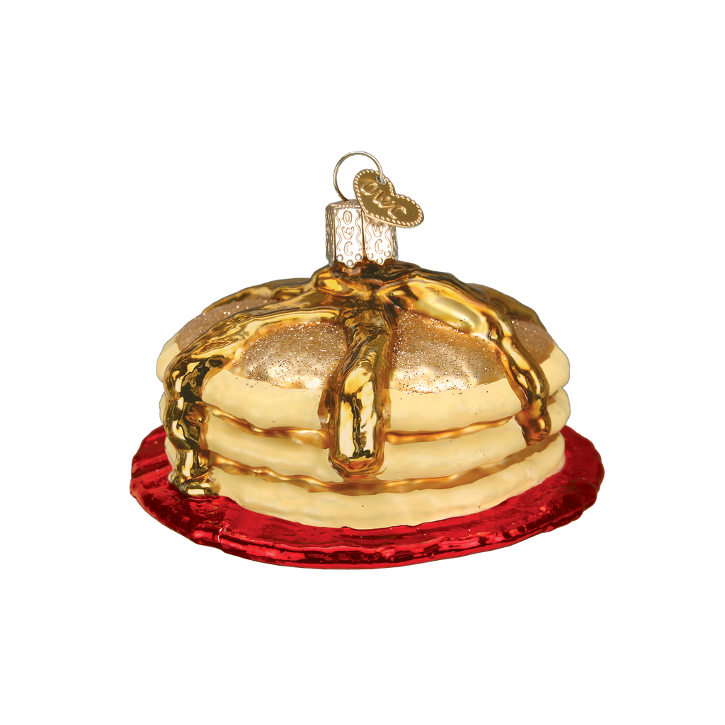 Short Stack Ornament (Pancakes) Old World Christmas on its-ornamental.com