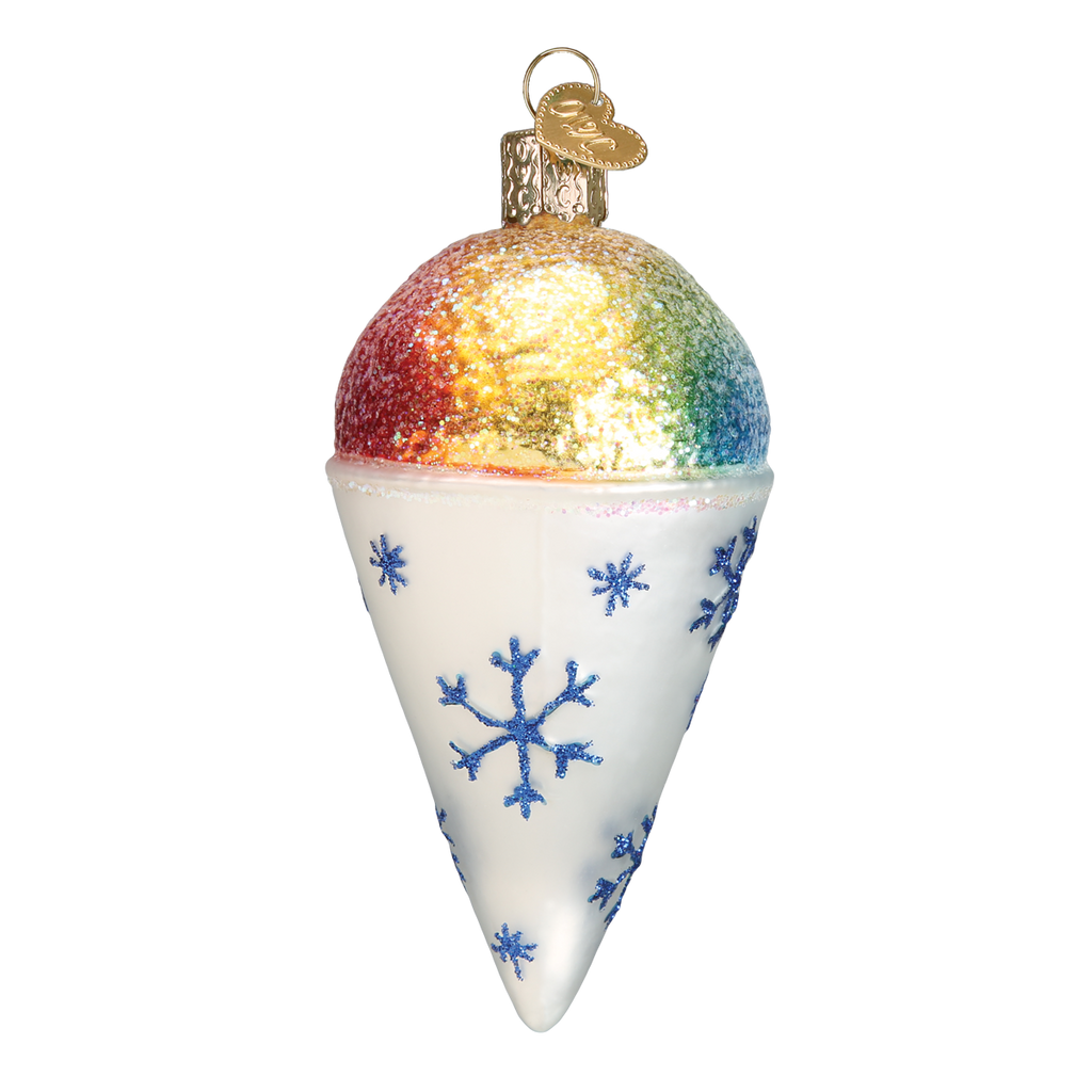 Snow Cone Ornament Old World Christmas at its-ornamental.com