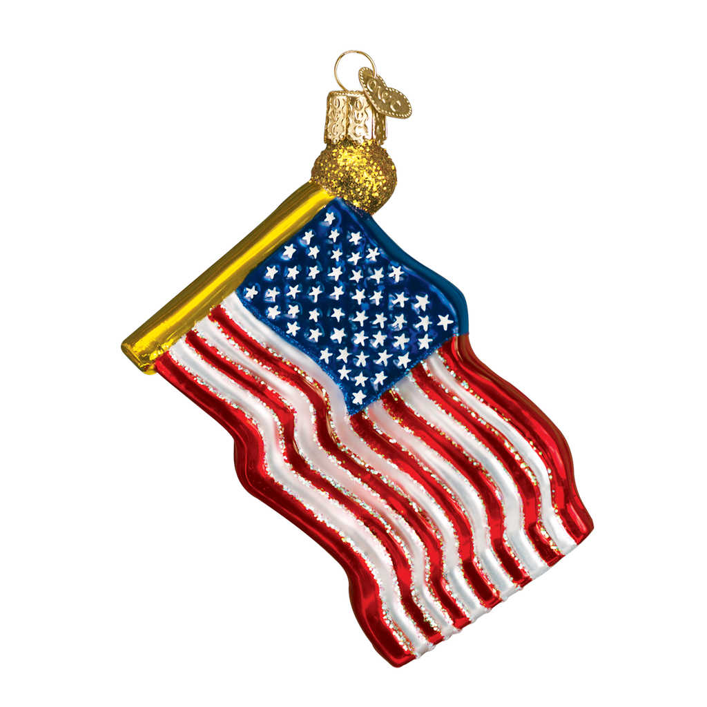 Star-Spangled Banner (U.S. Flag) Ornament Old World Christmas on its-ornamental.com