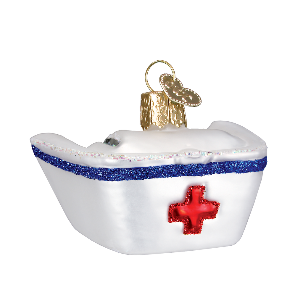 Nurse's Cap Ornament Old World Christmas on its-ornamental.com