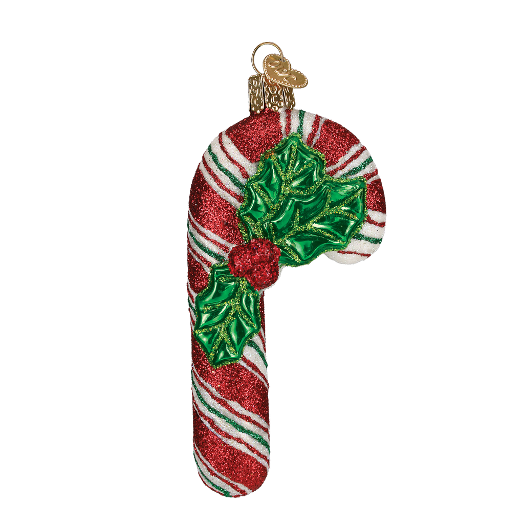 Glistening Candy Cane Ornament Old World Christmas on its-ornamental.com