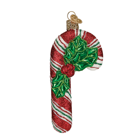 Glistening Candy Cane Ornament Old World Christmas on its-ornamental.com