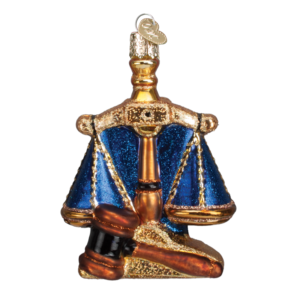 Scales of Justice Ornament Old World Christmas on its-ornamental.com