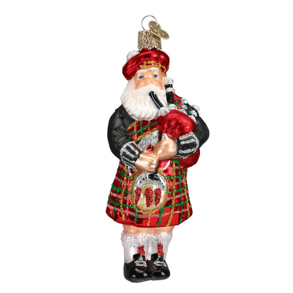 Highland Santa Ornament Old World Christmas on its-ornamental.com