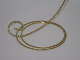 Display Stand 1-Hook Gold Twisted Wire Base on its-ornamental.com