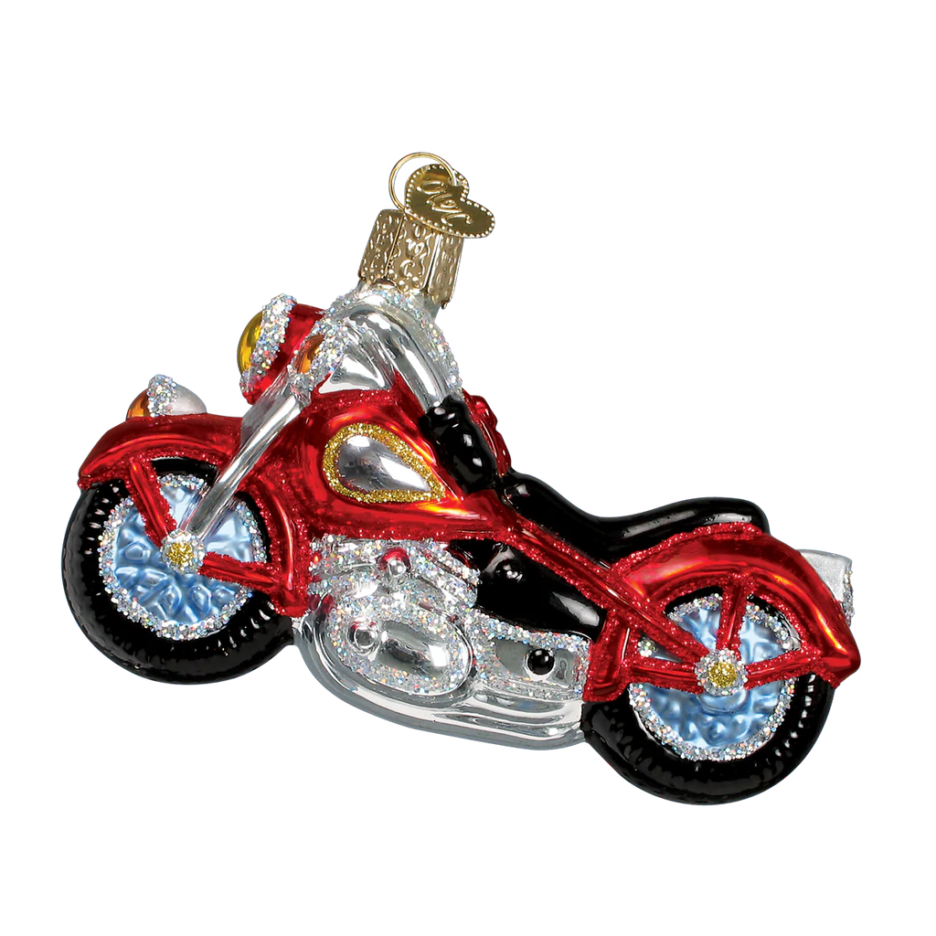 Motorcycle (Red) Ornament