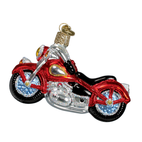 Motorcycle (Red) Ornament