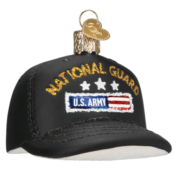 National Guard Cap Ornament