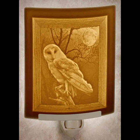 Lithophane Night Light - Owl