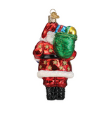 Santa - African American Santa Ornament